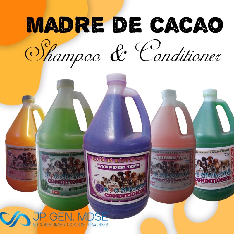 DOG SHAMPOO AND CONDITIONER WITH MADRE DE CACAO EXTRACT Shopee