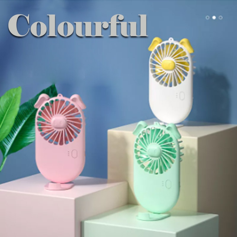 Desk Electric Fan F5 cool Small foldable fan with USB charging