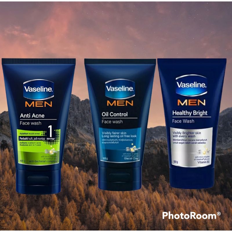 Vaseline Men Face AntiAcne Face Wash 100g Shopee Philippines