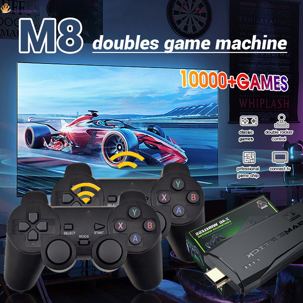 Console De Classic Retro Vidio Wireless Video Game Stick U8 2500 / 10000 Games Games Newly