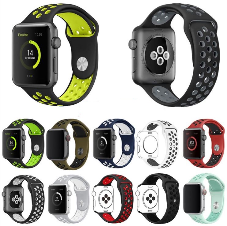 Soft Silicone Sport Band Compatible 
