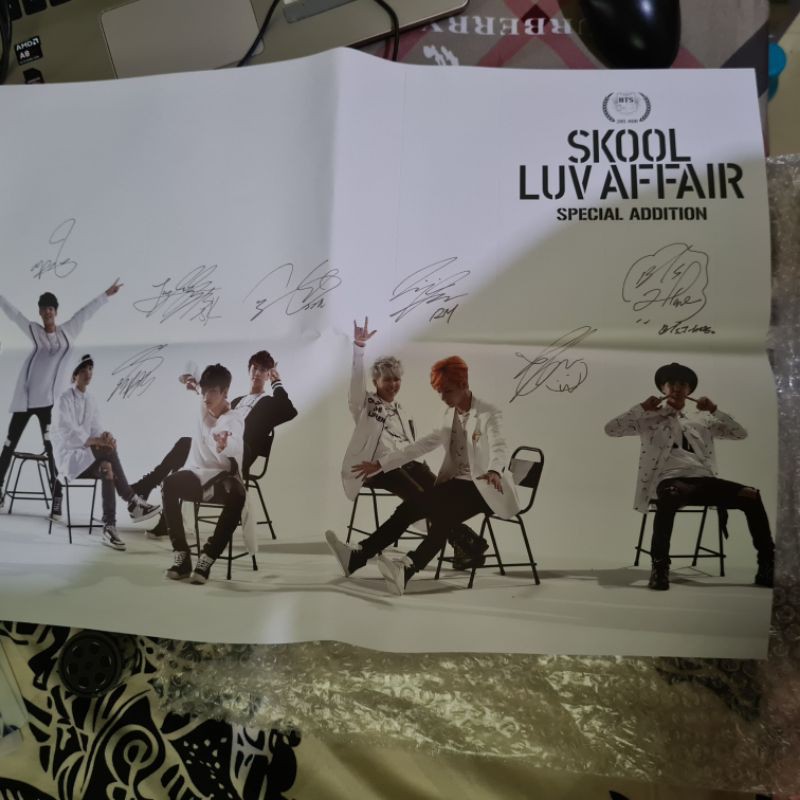 Bts Skool Luv Affair Folded Poster Shopee Philippines