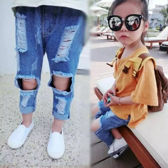 tattered jeans for kids