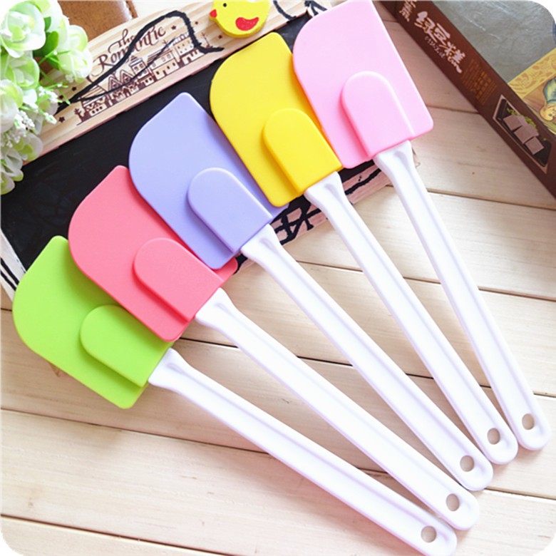 Baking Tools For Cakes Double Silicone Spatula Spoon Cookie Spatulas