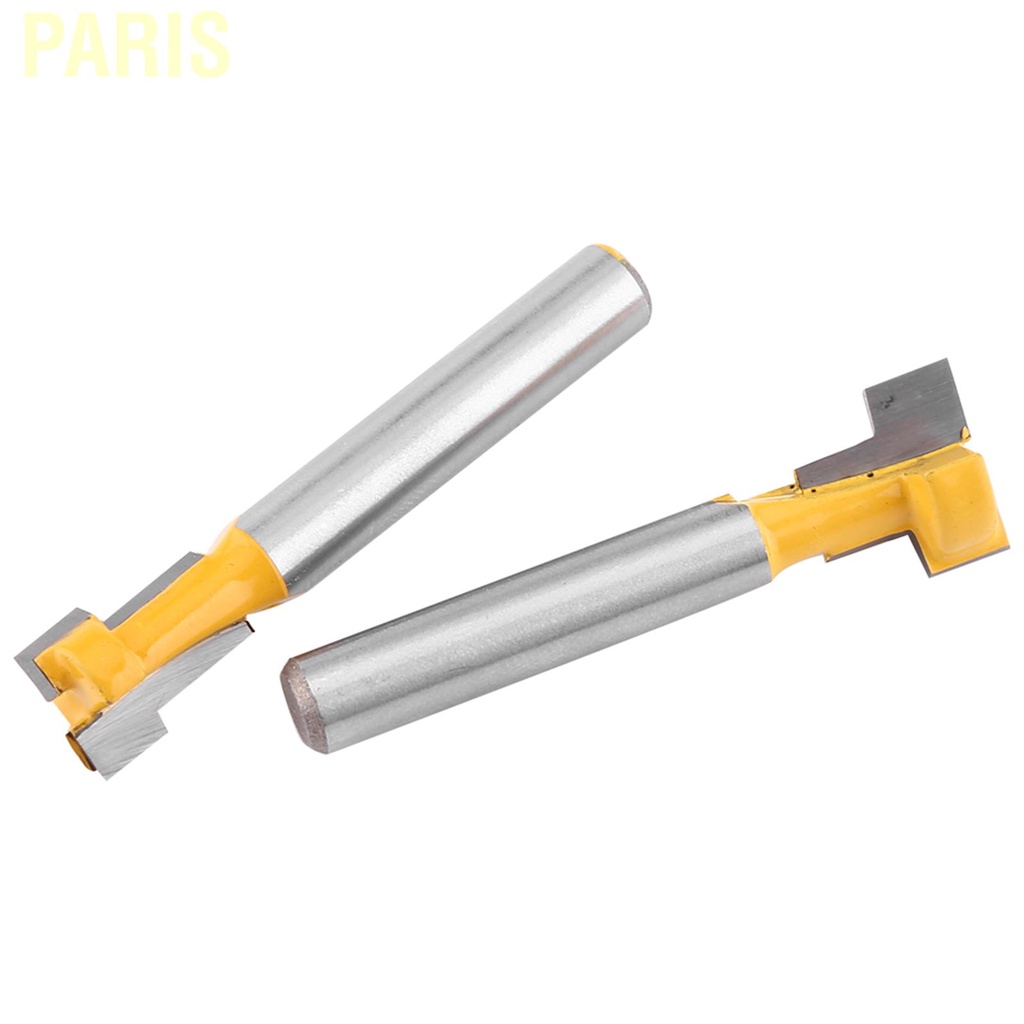 2pcs Yellow TSlot Cutter Router Bit Cutting Edge Shopee Philippines