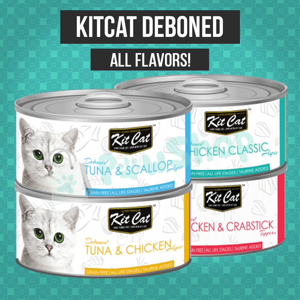 KitCat - Deboned Toppers - Super Premium Canned Cat Food ...