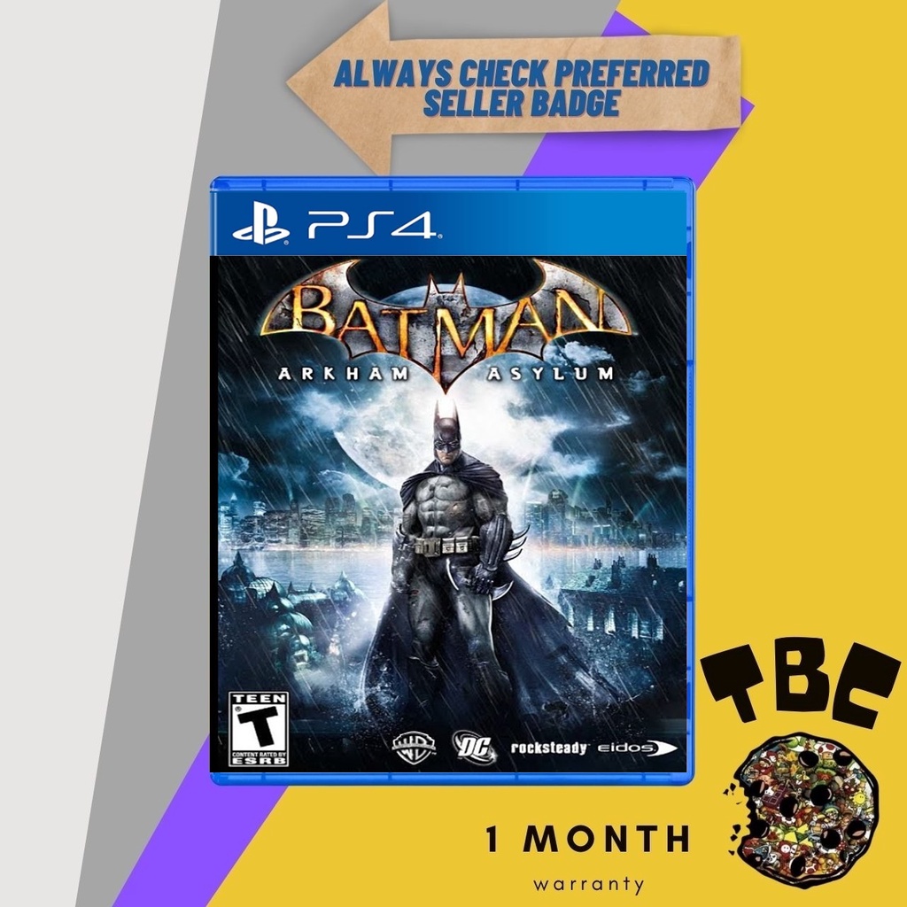 Batman Arkham Asylum - PS4 [R3] | Shopee Philippines