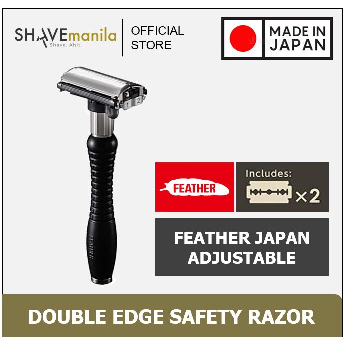 Feather Adjustable Double Edge Safety Razor Shopee Philippines