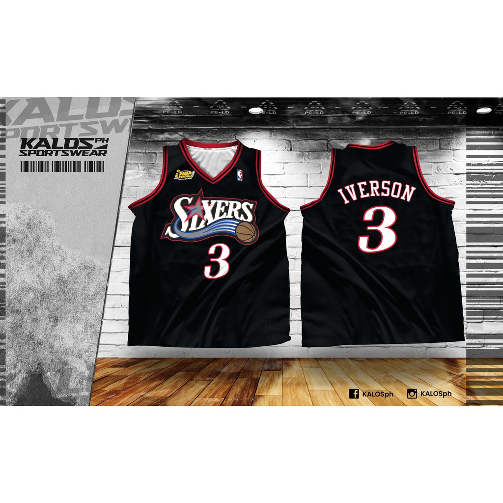 allen iverson throwback jersey