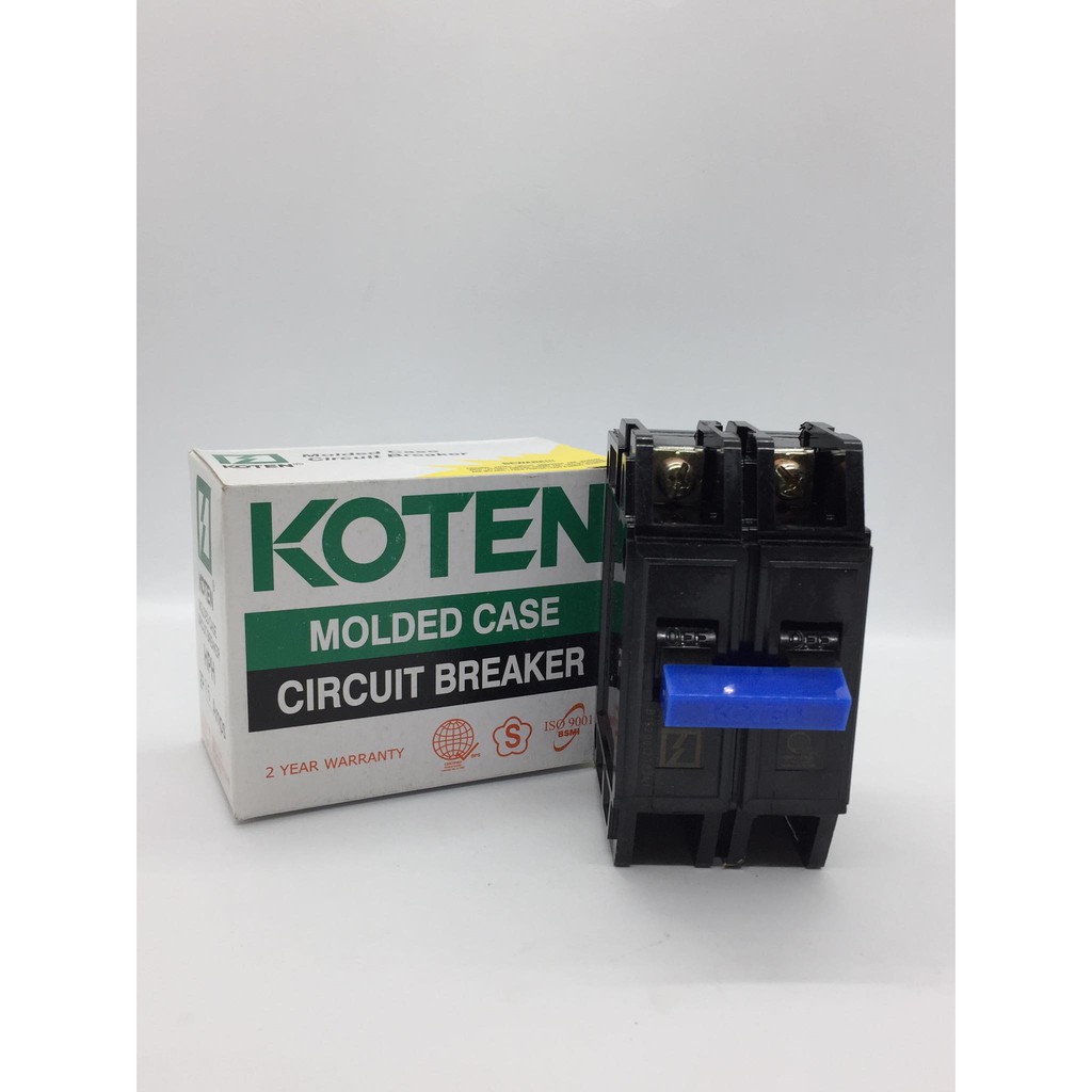 KOTEN MOLDED CASE CIRCUIT BREAKER (15AMPS TO 50AMPS) Shopee Philippines