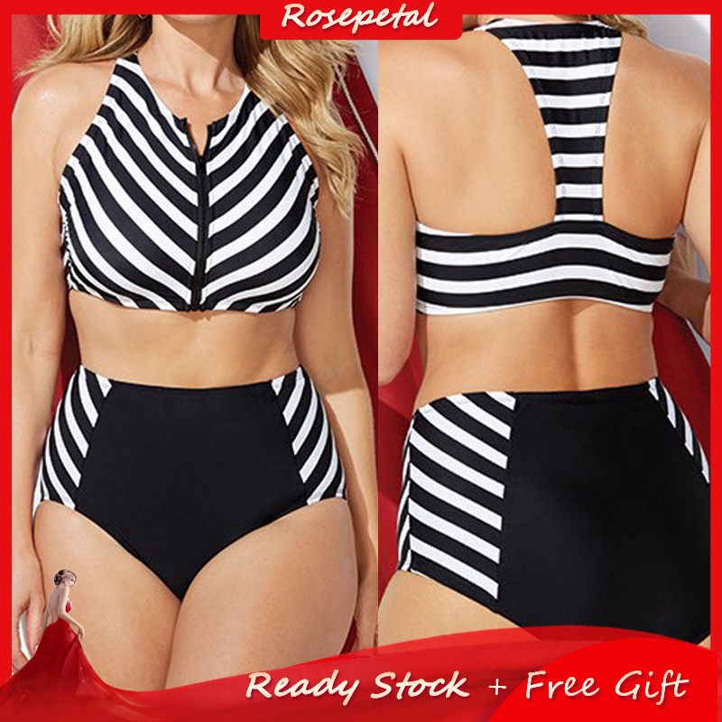 2pc high waist swimsuit