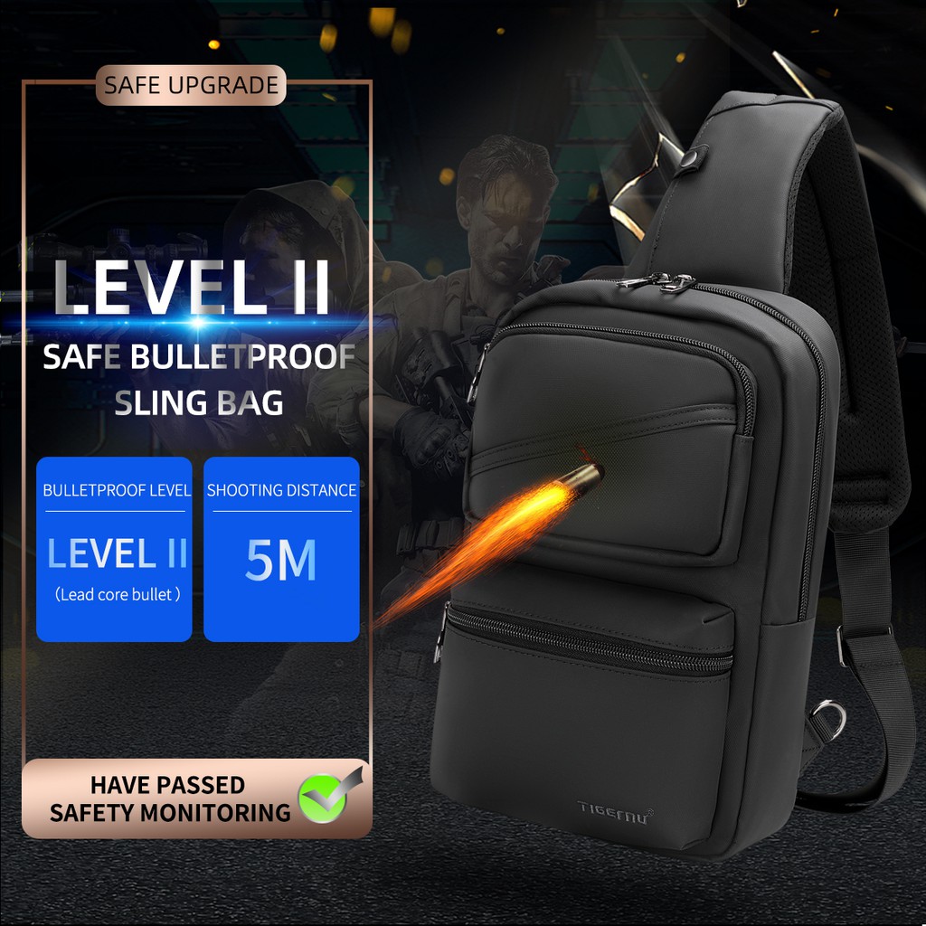 bulletproof sling bag