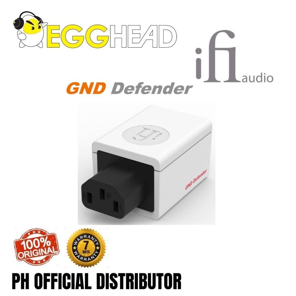 iFi GND Defender Silent Power Intelligent Ground Control IEC Connector Ground Loop Remover