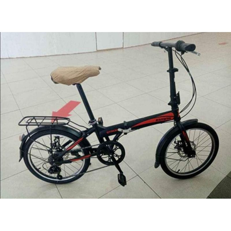 evans folding bike