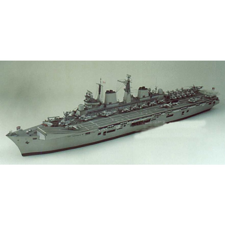 1:400 British aircraft carrier paper model aircraft carrier model ...