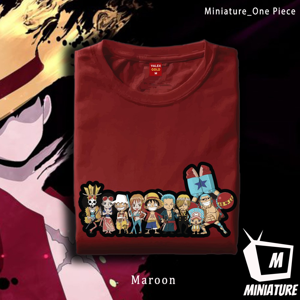 Spot Goods Miniature One Piece Shirt Straw Hat Pirates Devil Fruit Thousand Sunny Tshirt V3 For Wom Shopee Philippines