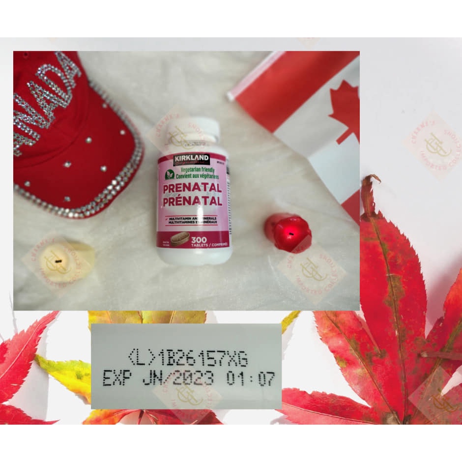 Kirkland Prenatal Vitamins (300 tablets) Shopee Philippines