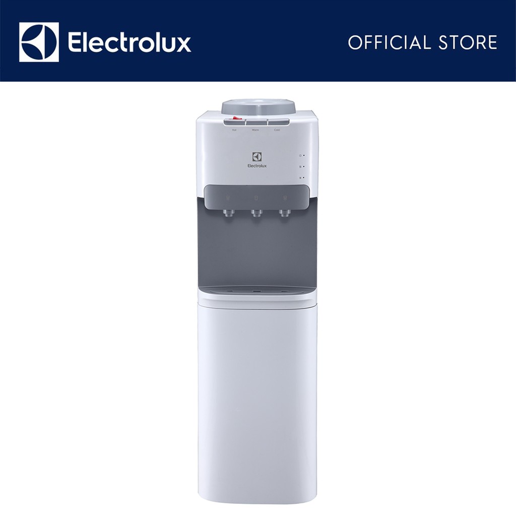 Electrolux EQACF01TXWP 15.46kg White Top Loading Water Dispenser with
