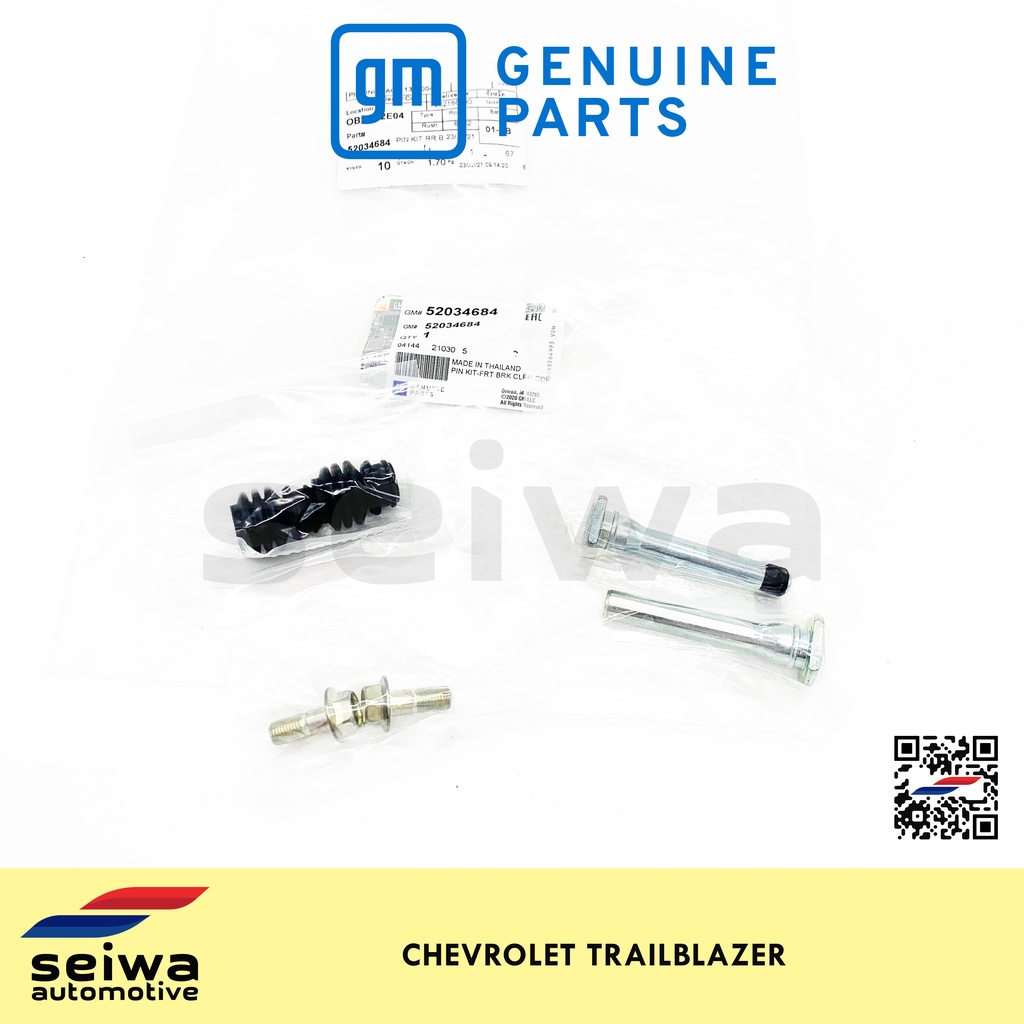 Chevrolet Trailblazer Brake Caliper Pin Kit Rear Genuine GM Auto Part