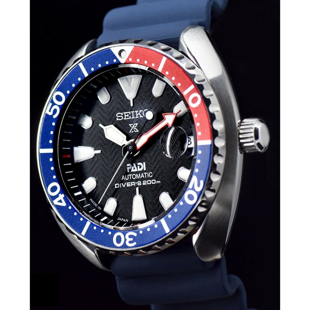 BNEW AUTHENTIC Seiko Prospex Mini Turtle Watch SRPC41J1 PADI Automatic ...