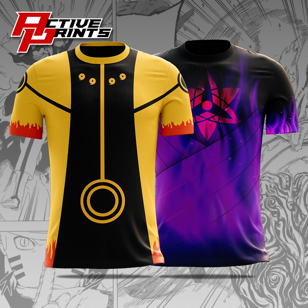 Naruto Shippuden Full Sublimated Japanese Anime Tshirt / Jersey