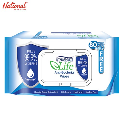 UniCare Anti Bacterial Wipes 80S+10 Shopee Philippines