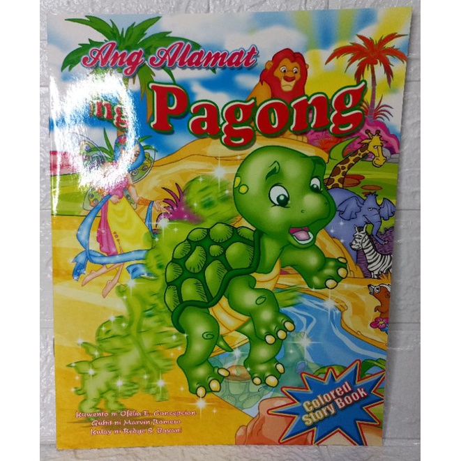 Ang Alamat Ng Pagong Bedtime Stories In Full Color Shopee Philippines 1376