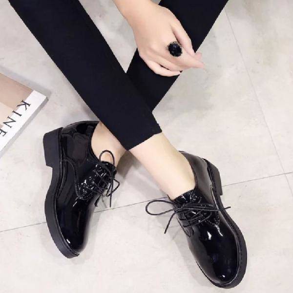 non slip black work shoes for women