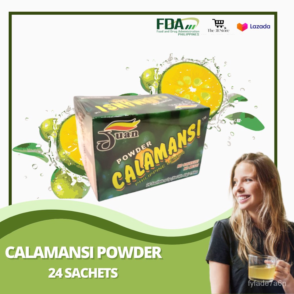 Original Juan Calamansi Juice Powder Philippine Lemon Powders Kalamansi