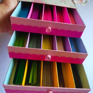 DIY Quilling Storage Box for Paper strips | Shopee Philippines