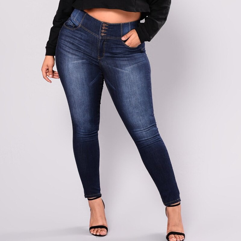 big waist skinny leg jeans