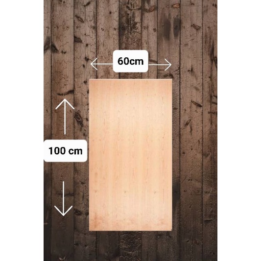 Quality Wood Plank 60cm x 100cm Shopee Philippines