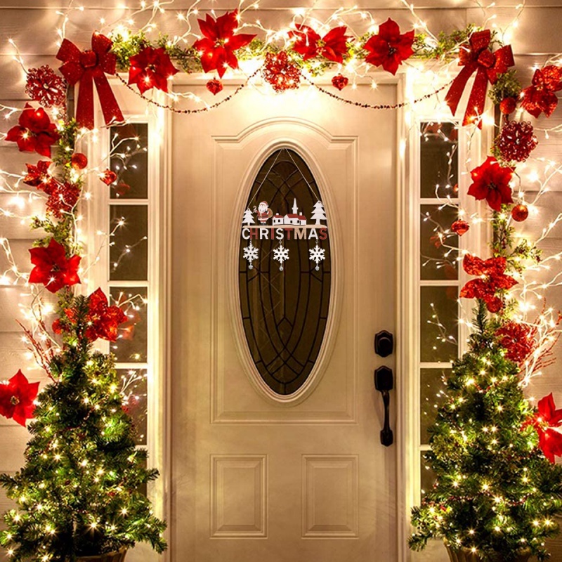 Christmas decor Christmas tree decor Door Hanging Wooden Oranments Wall  Xmas Dec Merry Christmas decorations for home 2021 Happy New Year Door  Pendants | Shopee Philippines