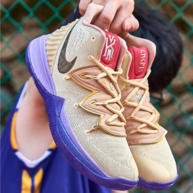 Kyrie 5 Galaxy Boys Basketball Shoe Pinterest