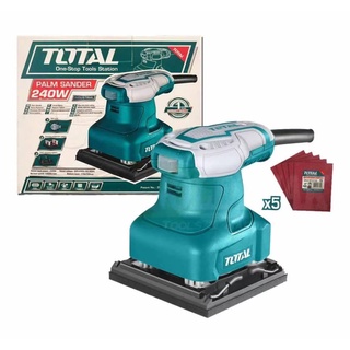 TOTAL TF2231106 Palm Sander Machine 240W Sander Machine Sand Paper Machine Finishing Sander #6