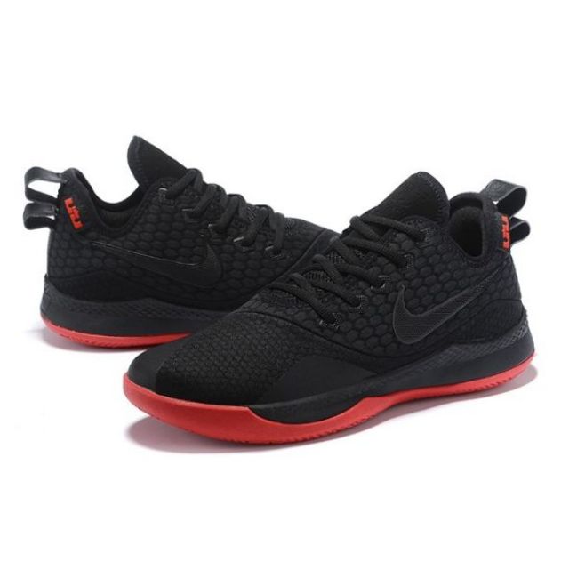 nike lebron witness 3 black red