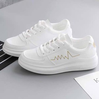 2022 Best selling Korean ladies white shoes #4