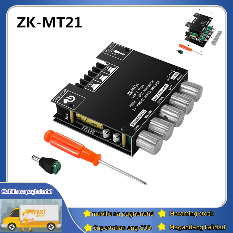 Zk Mt Channel Bluetooth Subwoofer Amplifier Board Wx W Power Audio Stereo Board