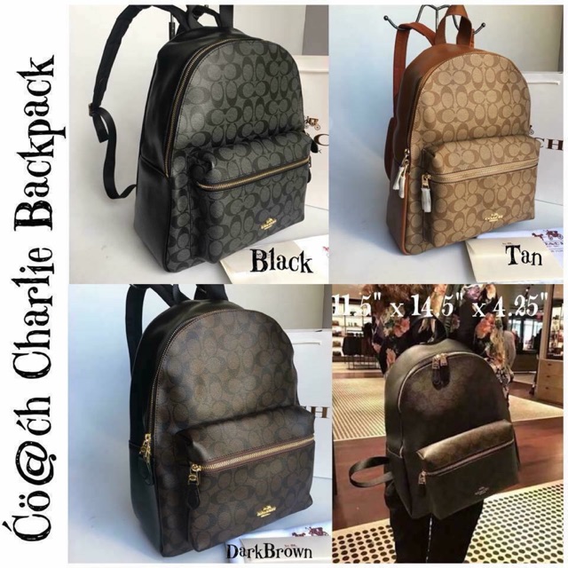 coach charlie large backpack