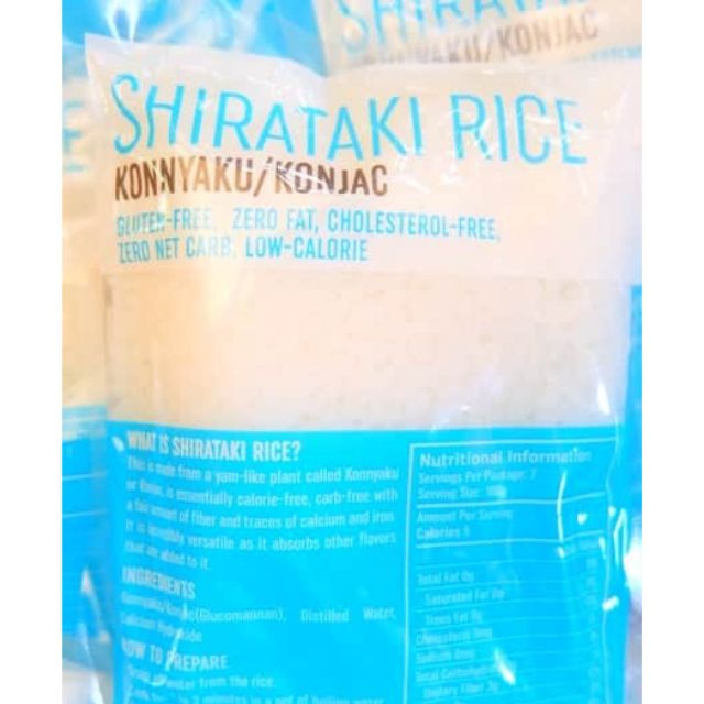 Shirataki Rice(LowCarb/Keto Approved) Shopee Philippines