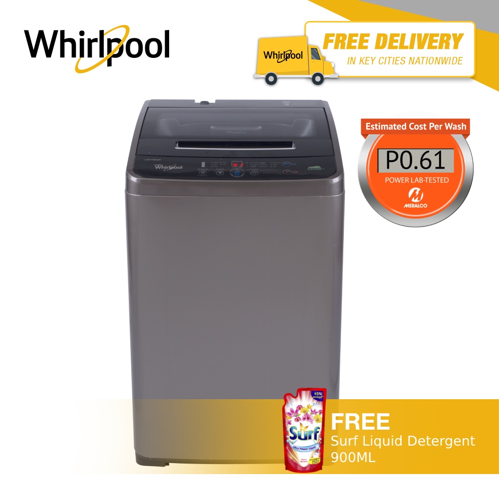 Whirlpool 7.8 kg Top Fully Auto Washing Machine LSP780GP (Graphite