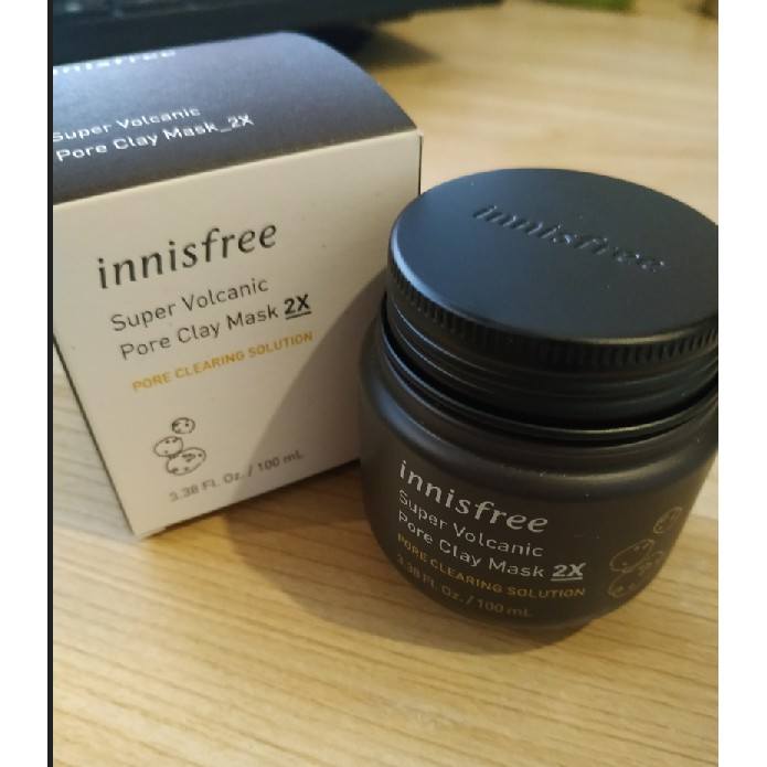 Innisfree Super Volcanic Pore Clay Mask 2x 100ml Shopee Philippines