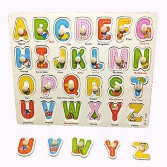 alphabet peg puzzle