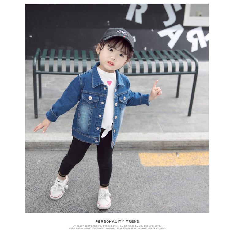 cheap girls denim jacket
