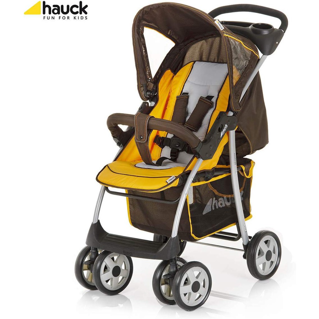 hauck stroller folding