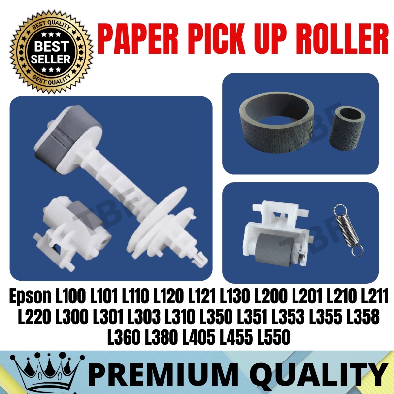 1 Set Paper Pickup Roller Kit For Epson L110 L120 L210 L220 L310 L360 L301 L358 L353 Shopee 7227
