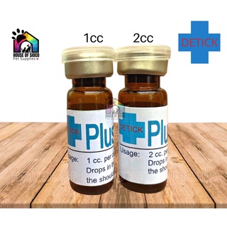 Detick Plus 1cc & 2cc (Anti-tick spot-on solution)