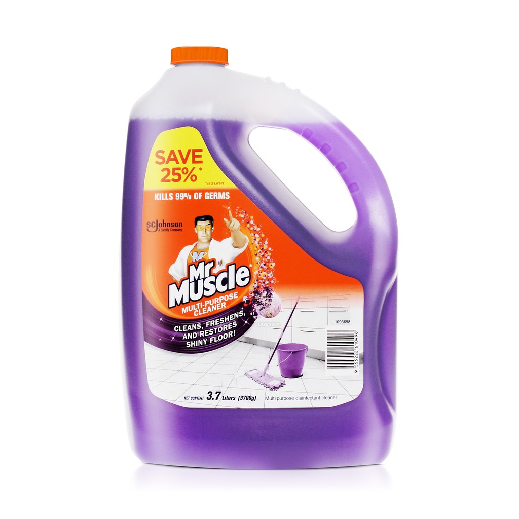 Mr. Muscle All Purpose Cleaner Lavender 3.7L Shopee Philippines