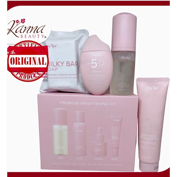 FairySkin Premium Brightening Sunscreen SPF50++ 50g OR LOTION OR MILKY