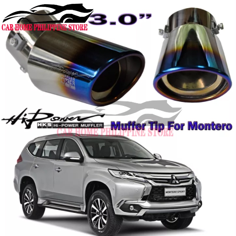 Toyota Vios Gen2 Gen3 and Gen4 HKS Burned Muffler Tip Bended 2.5" inner